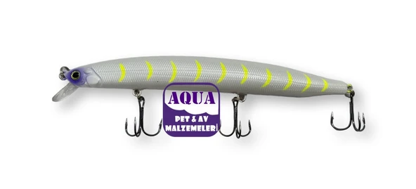 Powerex Killer 138 mm 20,4 gr 0 - 1,5m. Floating Suni Yem 3796  - 1.5 mt Dalarlı Gökkuşağı Rapala ürün görseli 1