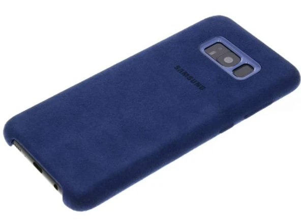 Lacivert S8 Plus Alcantara Kılıf ürün görseli 1