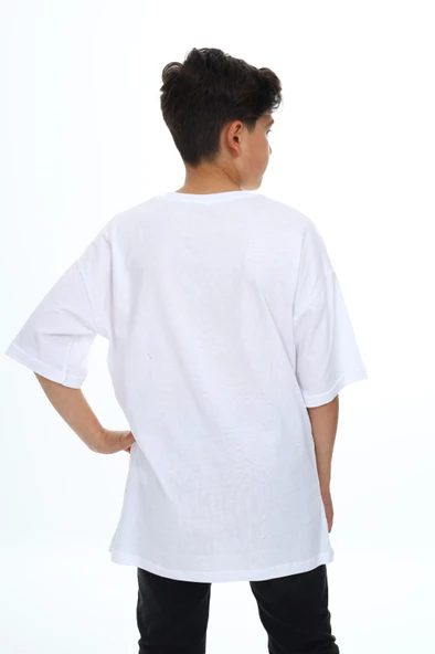 Toontoy Erkek Çocuk Boya Baskılı Tişört - Resim 9