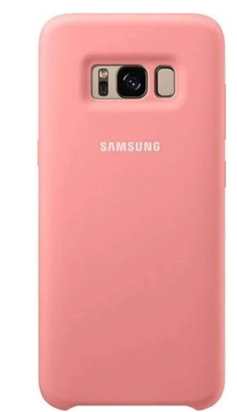 Samsung Galaxy S8 Pembe Silikon Kılıf ürün görseli 1