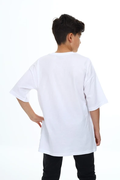 Toontoy Erkek Çocuk Boya Baskılı Tişört - Resim 4