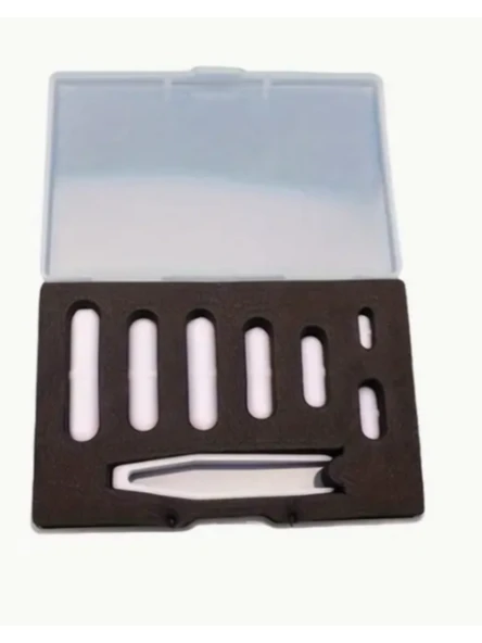 7 Boyutlu PTFE Manyetik Karıştırma Çubukları Seti  Laboratuvar ve Endüstriyel Kullanım İçin