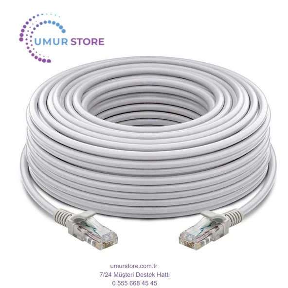Cat5 Patch Network Ethernet Kablo 30MT ürün görseli 1