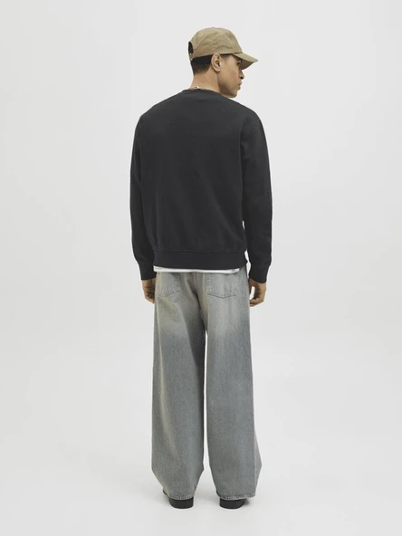 Jack & Jones Erkek Siyah Sweat 12279531 - 12