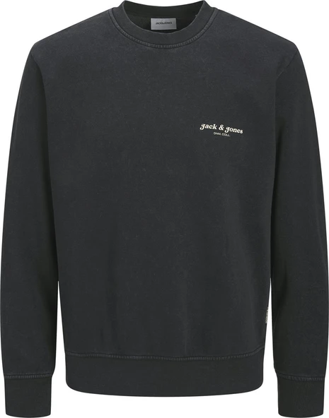 Jack & Jones Erkek Siyah Sweat 12279531 - 10