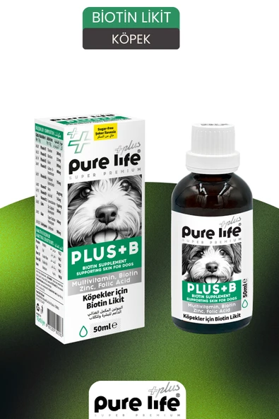 PURELIFE PLUS KÖPEK BİOTİN LİKİT 50ML
