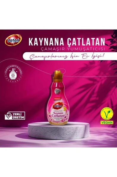 Vatan Kaynana Çatlatan Konsantre Çamaşır Yumuşatıcı 1440ml - 3