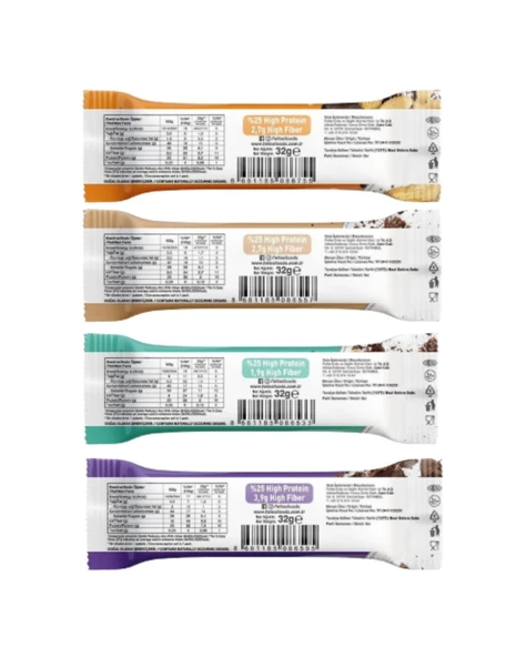 Granola- Antep Fıstığı & Kakao 200 gr- Protein Bar 4 lü set - Resim 3
