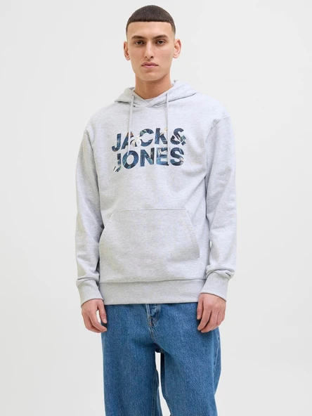 Jack & Jones Erkek Gri Sweat 12268128 - 2