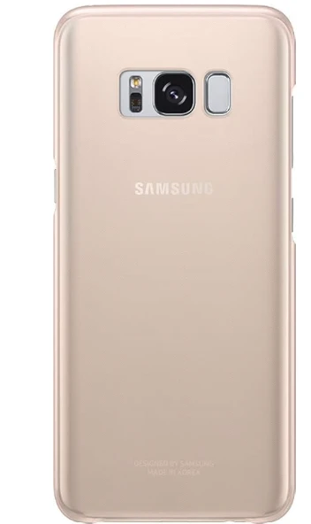 Pembe S8 Plus Şeffaf Kılıf ürün görseli 1