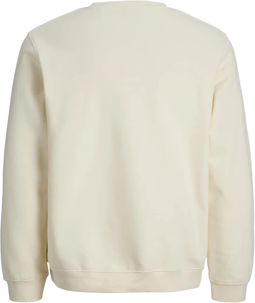 Jack & Jones Erkek Bej Sweat 12282791 - 2