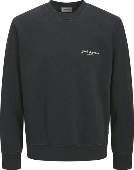 Jack & Jones Erkek Siyah Sweat 12279531 - 9