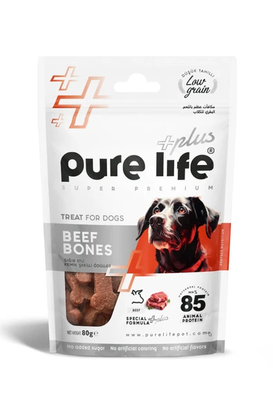 PURELİFE PLUS KÖPEK ÖDÜL KEMİĞİ SIĞIR ETLİ 80GR - 3