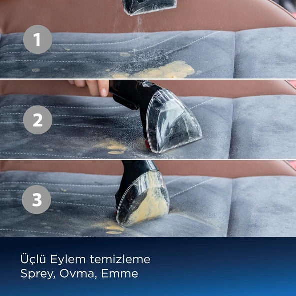 Bissell SpotClean C3 Halı-Koltuk Yıkama ve Leke Çıkarma Makinesi 340W 3619N - 3