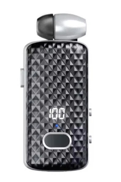Fineblue F588 Dijital Göstergeli Makaralı Titreşimli Bluetooth Kulaklık Bt 5.4 - 1