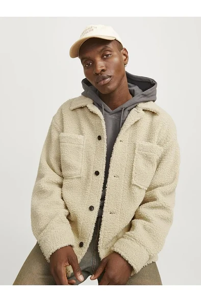 Jack & Jones Erkek Krem Ceket 12266269 - 7