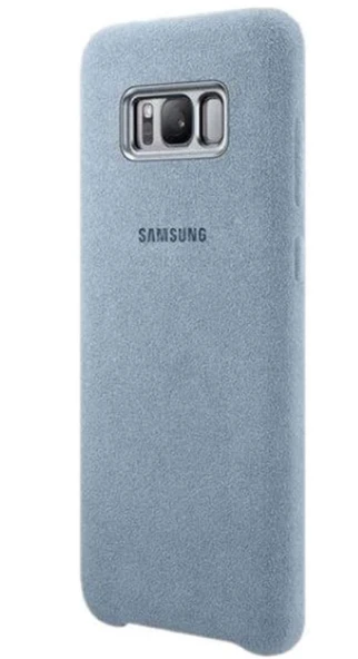 Gri S8 Plus Alcantara Kılıf - 1