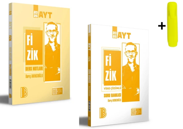 Benim Hocam AYT Fizik Ders Notları Ve Soru Bankası Seti - 2026 ürün görseli