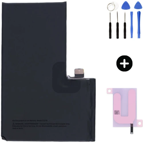 Iphone 16 Promax Uyumlu A Kalite Batarya Pil + Montaj Seti ürün görseli 1