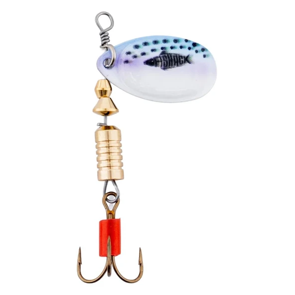 Döner Kaşık - Fishack GlideX - Aurora - 7g - No:3 - Alabalık/Turna/Levrek Olta Kaşığı - Resim 2