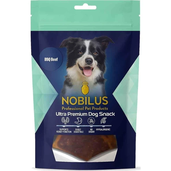 Nobilus Köpek Ödül Maması Barbekü Soslu Biftek 80 Gr ürün görseli 1