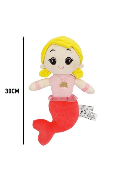 Deniz Kızı Peluş Oyuncak | 35 Cm Sevimli Denizkızı - Resim 2