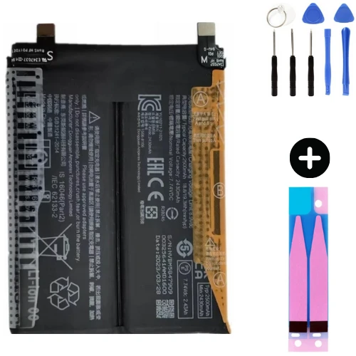 Xiaomi Mi 11T Pro BM58 Uyumlu Güçlendirilmiş İthal Pil + Montaj Seti