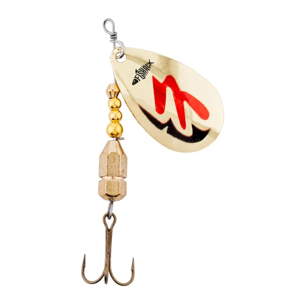 Döner Kaşık - Fishack GlideX - Inferno - 5g - No:2 - Alabalık/Turna/Levrek Olta Kaşığı - Resim 2