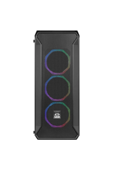 Green Z5 Surena 4x120mm Argb 1x3.0 2x2.0 Usb Gamıng Kumandalı Oyun Bilgisayar Kasası(PSU YOK) - 4