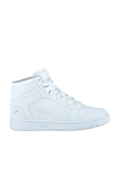 Puma Rebound Layup Sl Jr Unisex Beyaz Spor Ayakkabı 37048602 - Resim 2