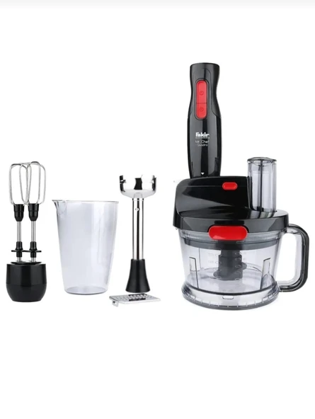 FAKİR 1000W Blender Seti Elelktirikli çeyizlik mutfak aleti blender mutfak robotu /buz kırma özelllikli - Resim 4
