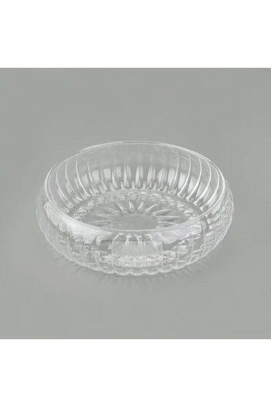 Voi Glass Salata ve Meyve Sunum Kasesi – 24x6,5 cm - Resim 4