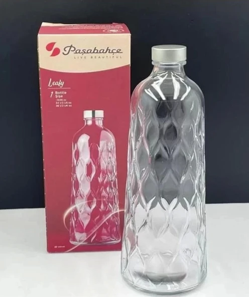 Paşabahçe 80405 Leafy Şişe 1035 Cc Şeffaf - Resim 2