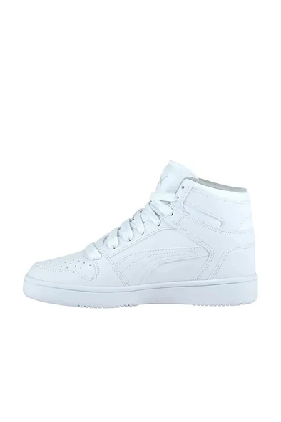 Puma Rebound Layup Sl Jr Unisex Beyaz Spor Ayakkabı 37048602 - Resim 3