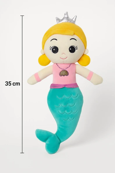 Deniz Kızı Peluş Oyuncak | 35 Cm Sevimli Denizkızı - Resim 7