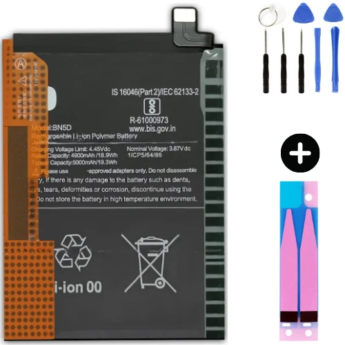 Xiaomi Redmi Note 11 BN5D Uyumlu A Kalite Batarya Pil + Montaj Seti