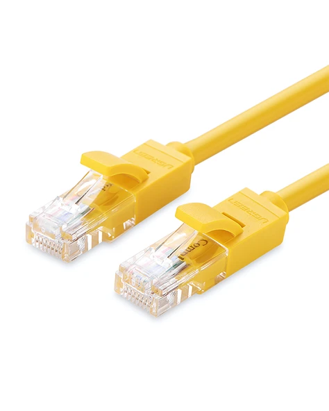 UGREEN CAT5e Ethernet Kablosu, 1 Metre, Sarı, 11230 - 1