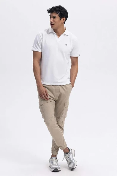 ELLESSE Erkek BEJ Kargo Pantolon EM473 - 4