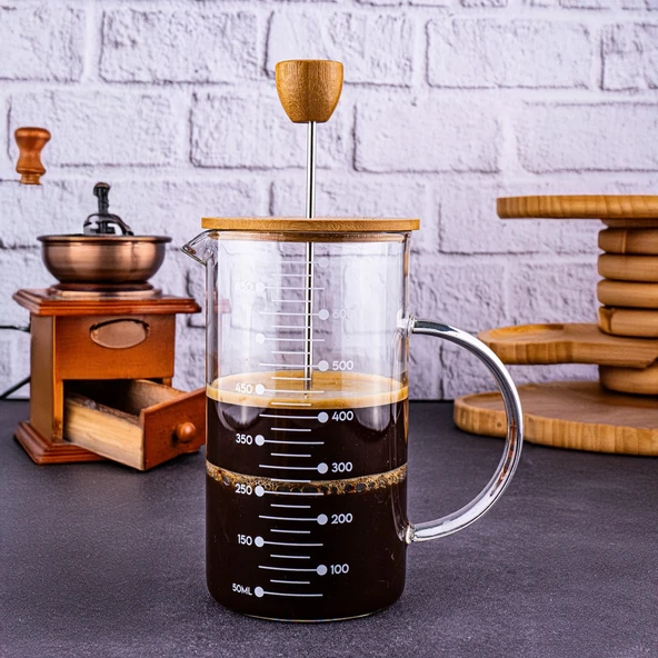 Bambum Leonardo French Press 700 ml - Resim 4