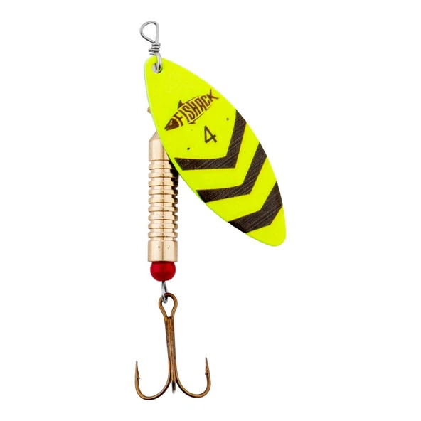 Döner Kaşık - Fishack GlideX - Neon Flash - 12g - No:4 - Alabalık/Turna/Levrek Olta Kaşığı - Resim 2