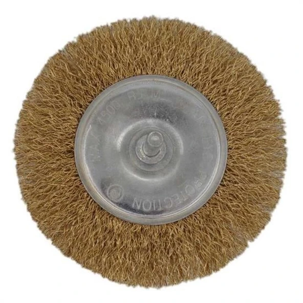 Buffer® 6'lı Pimli Tel Fırça Seti Pas Yağ Kir Boya Yapışkan Çözücü - Resim 5