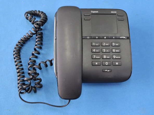 Gigaset DA310 Duvar Tipi Masaüstü Telefon Siyah