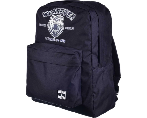 Bear & Deer Unisex What Ever Tek Gözlü Sırt Çantası BD-CN0191 - 3