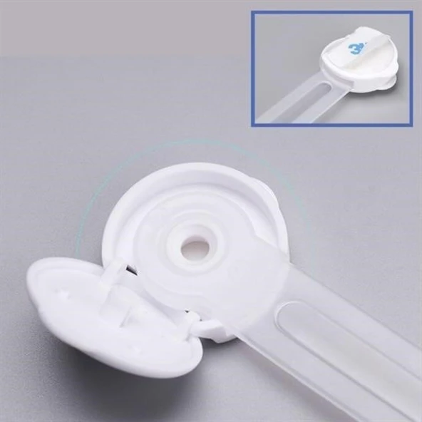 Buffer® Bebek Ve Çocuklar İçin Dolap Çekmece Emniyet Güvenlik Kilidi - Resim 4