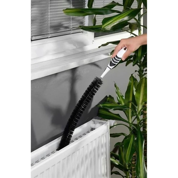 Buffer® Ergonomik Pratik Kolay Kalorifer Peteği Temizleme Fırçası Aleti - Resim 8