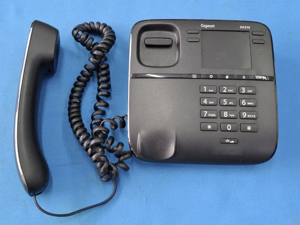 Gigaset DA310 Duvar Tipi Masaüstü Telefon Siyah - 2