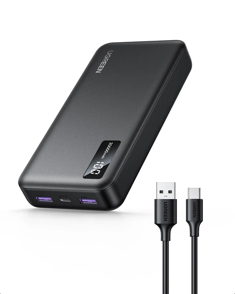 UGREEN 20.000 mAh PD 3.0 Hızlı Şarj Powerbank 1xUSB-C, 2xUSB-A, 25683 - 2