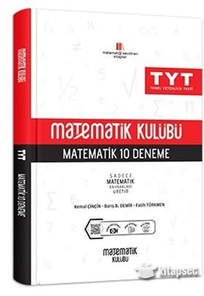 TYT Matematik 10 Deneme Matematik Kulübü ürün görseli