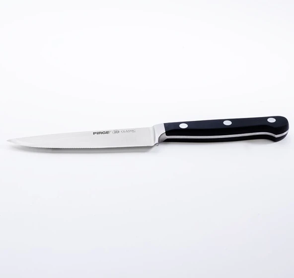Pirge Classic Geniş Steak Bıçağı 49017 12cm Siyah - 3