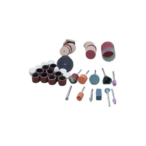 Buffer® 105 Parça Metal Zımpara Gravür Taşlama Oyma Seti Kalıpçı Takımı - Resim 8